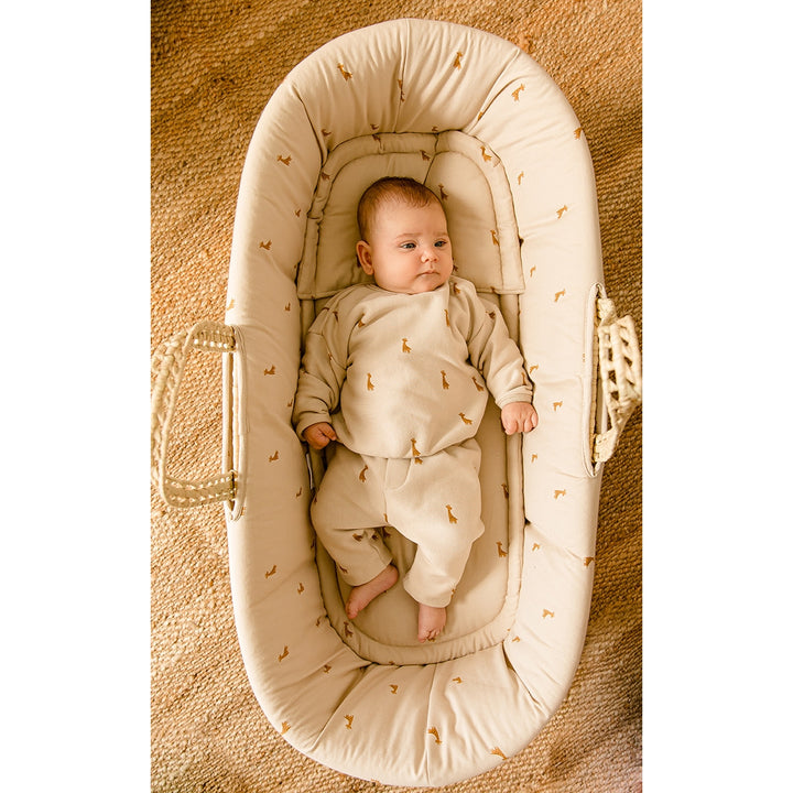 Gloop! Baby Moses Basket  - Safari - Mabel & Fox