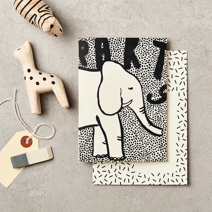 Katie Leamon - Birthday Card - Elephant