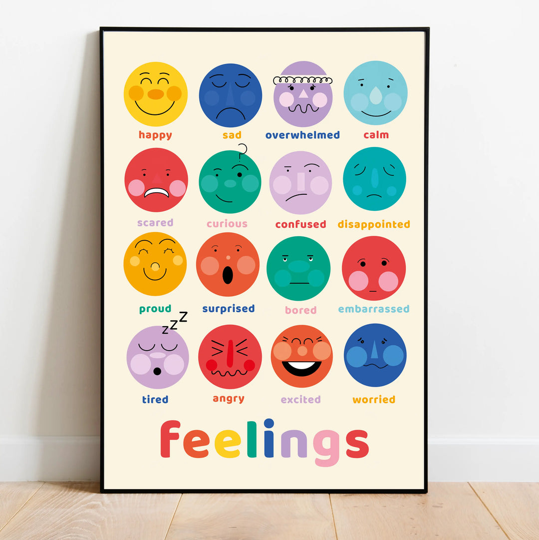 Abel and the Label - Art Print - Feelings - Mabel & Fox