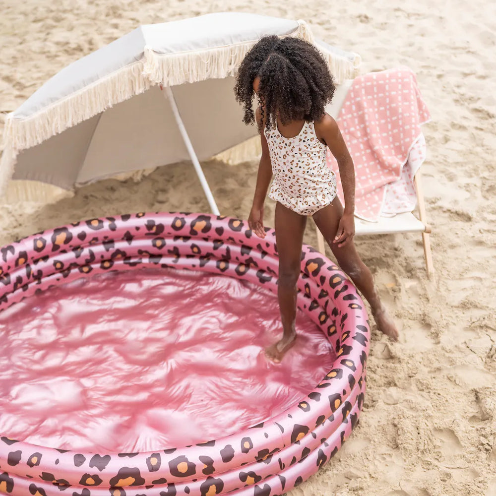 Swim Essentials - Swimming Pool Leopard Print Rose Gold - 150 cm - Mabel & Fox