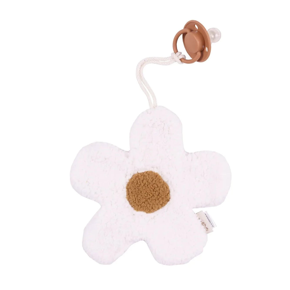 Malomi - pacifier holder - cuddly toy daisy - Mabel & Fox