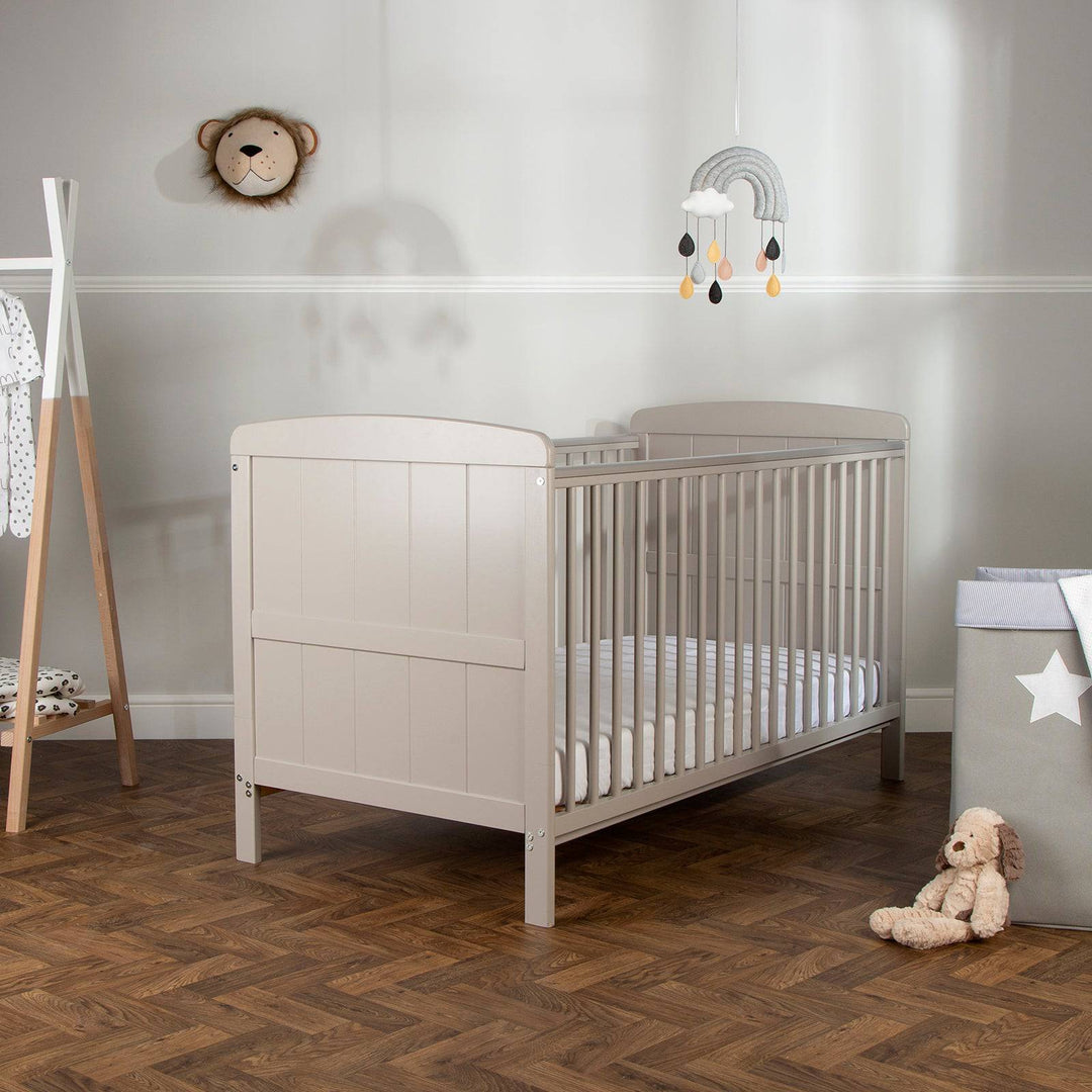 Cuddle Co - Juliet Cot Bed Dove Grey - Mabel & Fox