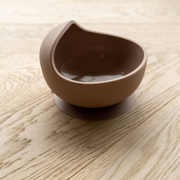 Mabel & Fox - Silicone Tableware - Bowl - Warm Taupe - Mabel & Fox
