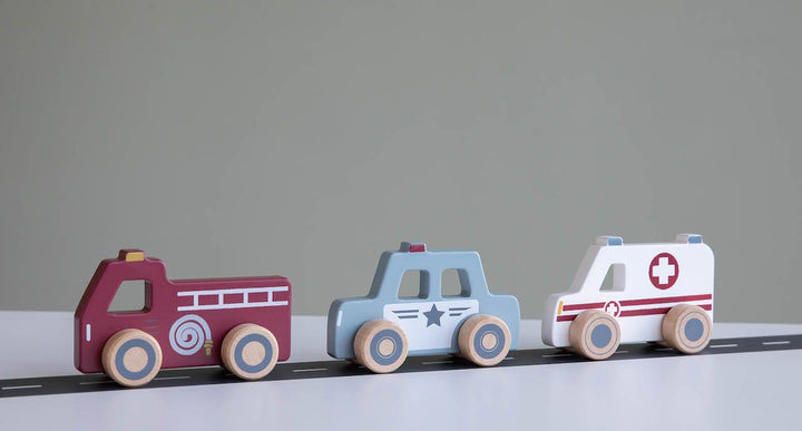 Little Dutch - Emergency Service Vehicles - Mabel & Fox