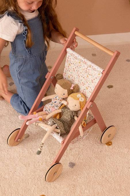 Little Dutch - Wooden doll stroller - Mabel & Fox