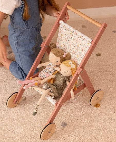 Little Dutch - Wooden doll stroller - Mabel & Fox