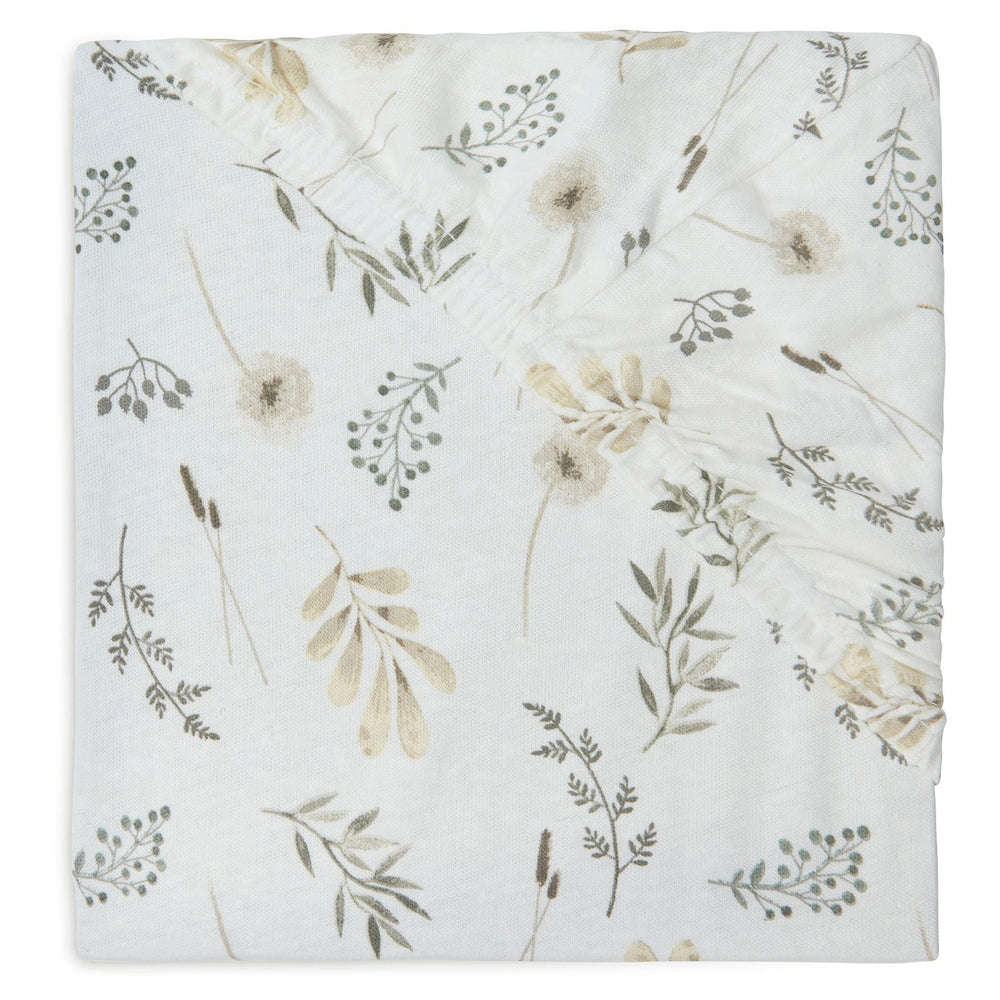 Jollein -  Fitted Sheet 60x120cm - Wild Flowers - Mabel & Fox