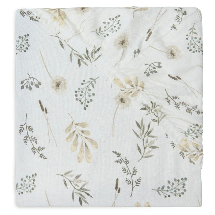 Jollein -  Fitted Sheet 60x120cm - Wild Flowers