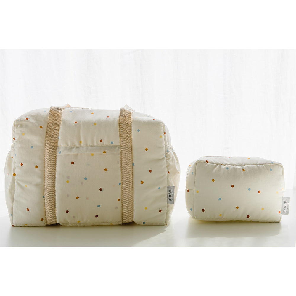 Gloop! Baby Changing Bag  - Coloured Confetti - Mabel & Fox
