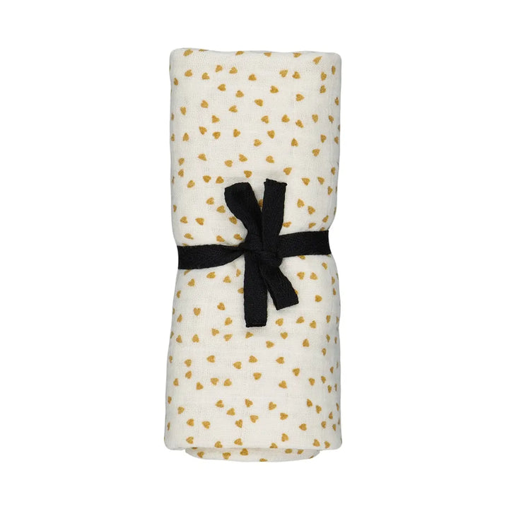 Rose in April - Muslin Swaddle Bianca - Minicoeur
