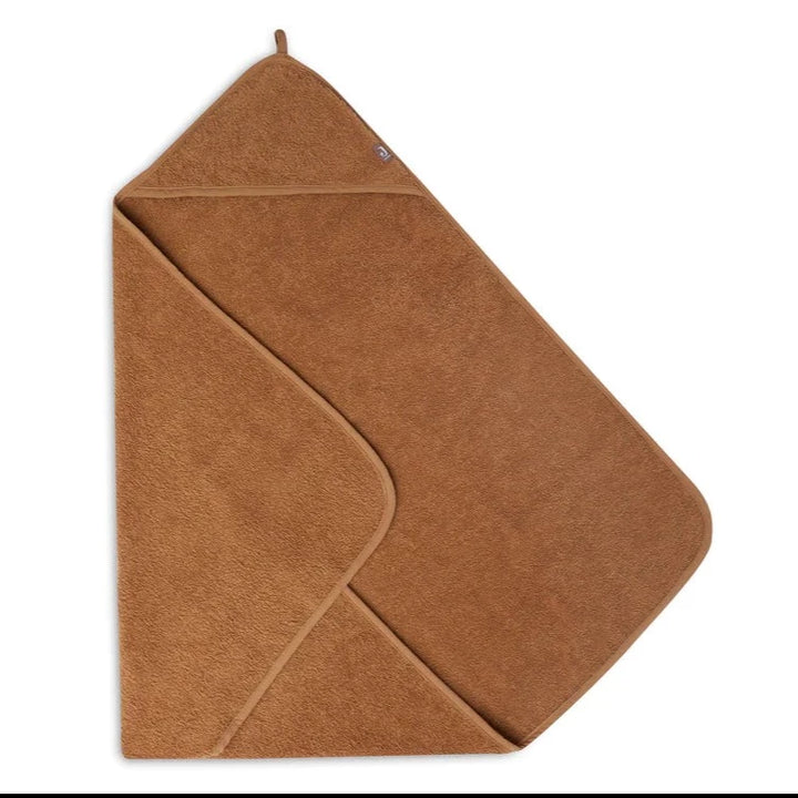Jollein -  Baby Bath Cape - Caramel (75x75cm) - Mabel & Fox