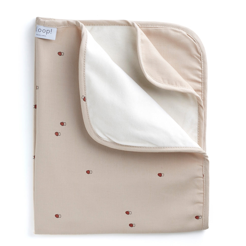 Gloop! Baby Blanket - Mushroom - Mabel & Fox