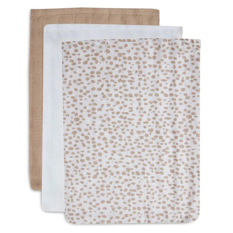 Jollein - Washcloth Set - Dotted (3 Pack)