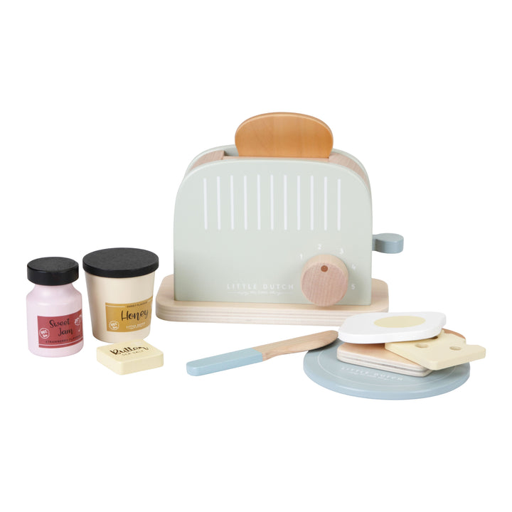 Little Dutch - Wooden Toaster Set