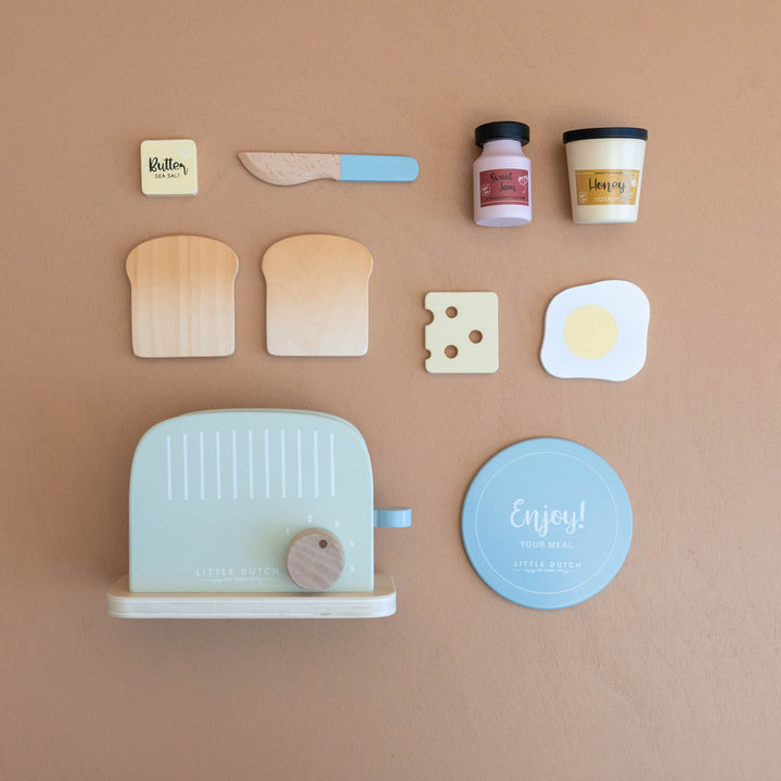 Little Dutch - Wooden Toaster Set