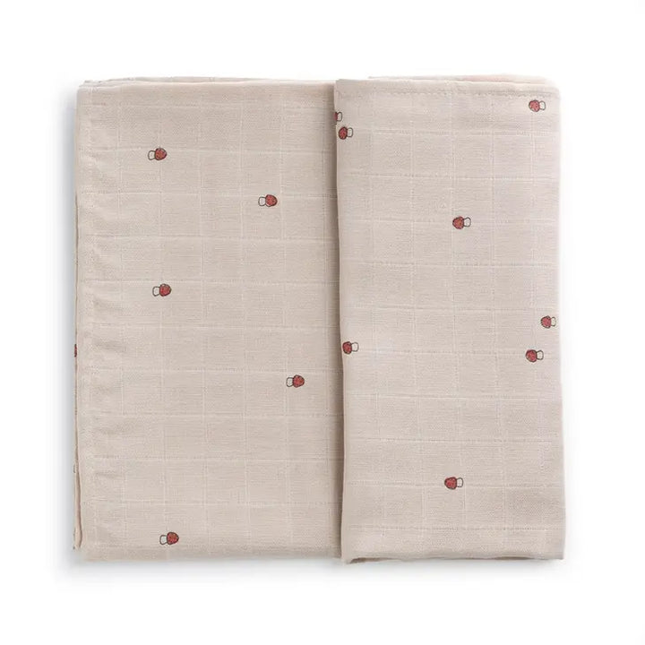 Gloop! - Muslin - 70x70cm - Mushrooms