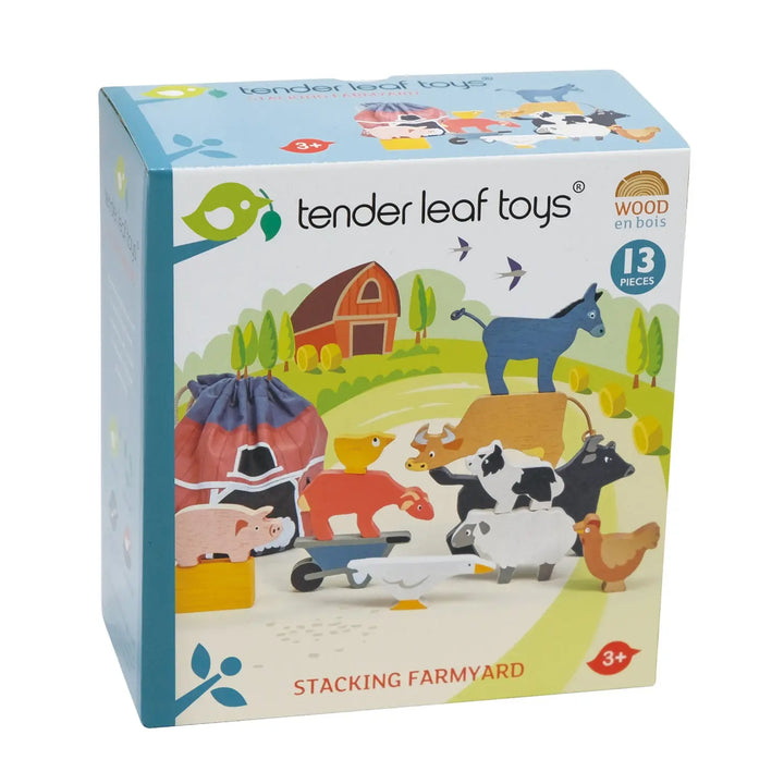 Tender Leaf Toys - Stacking Farmyard