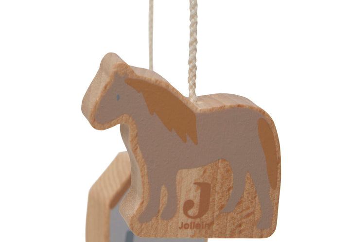 Jollein - Wooden Baby Mobile - Farm