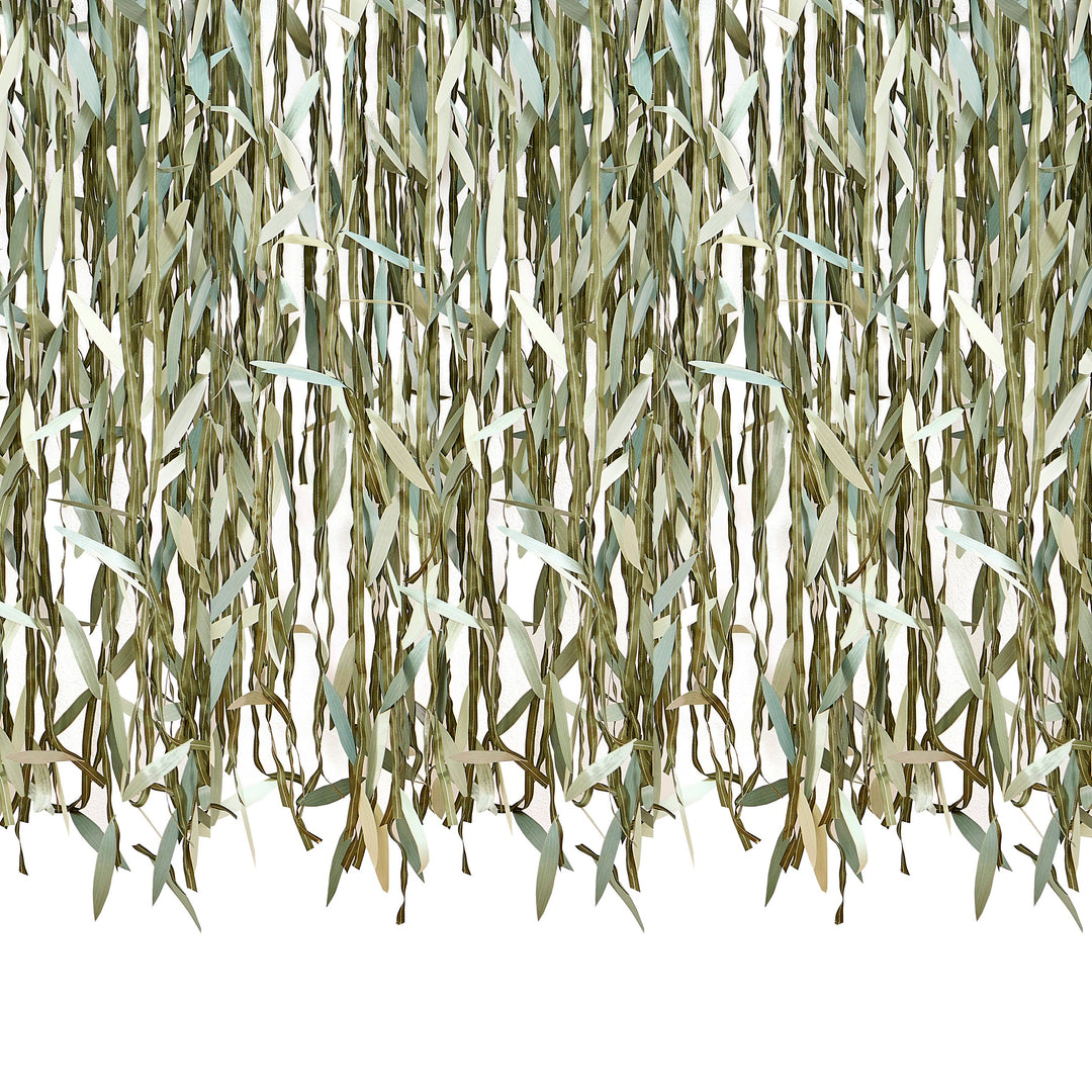 Ginger Ray - Botanical - Leaf Ribbon Backdrop