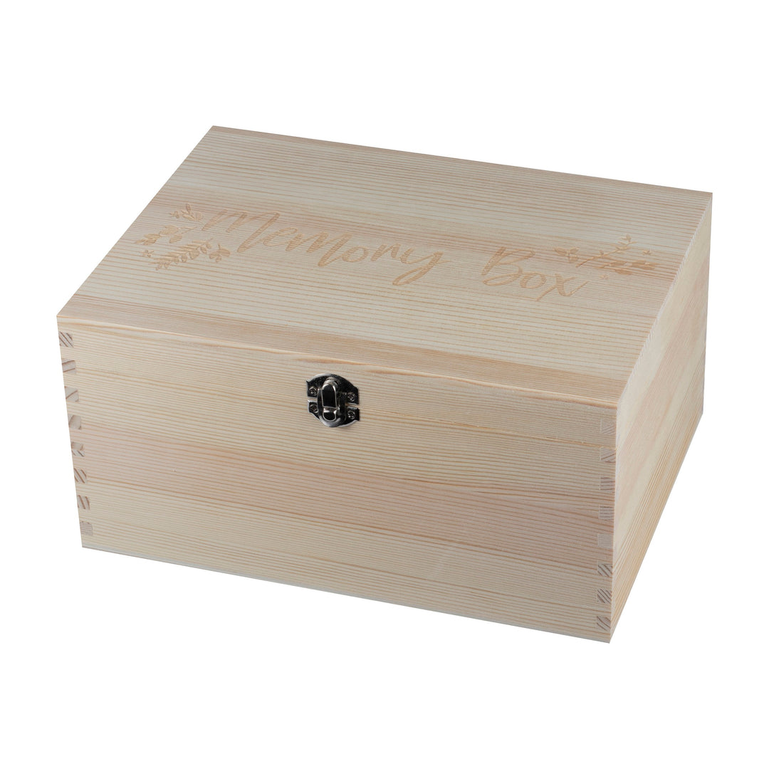 Ginger Ray - Wooden Memory Keepsake Box