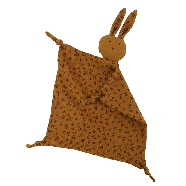 Mabel & Fox - Bunny Comforter - Mustard Floral - Mabel & Fox