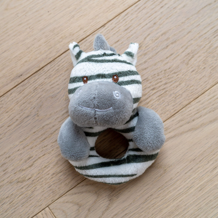 Mabel & Fox - Zooma Zebra Ring Rattle - Mabel & Fox