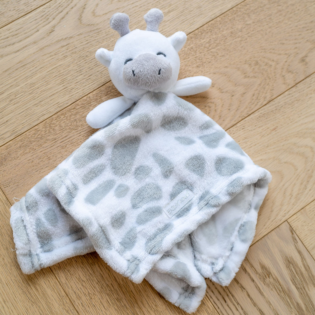 Mabel & Fox - Giraffe Comforter - Grey / White - Mabel & Fox