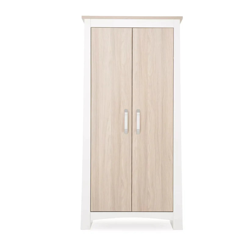 CuddleCo - Ada Wardrobe - White/Ash