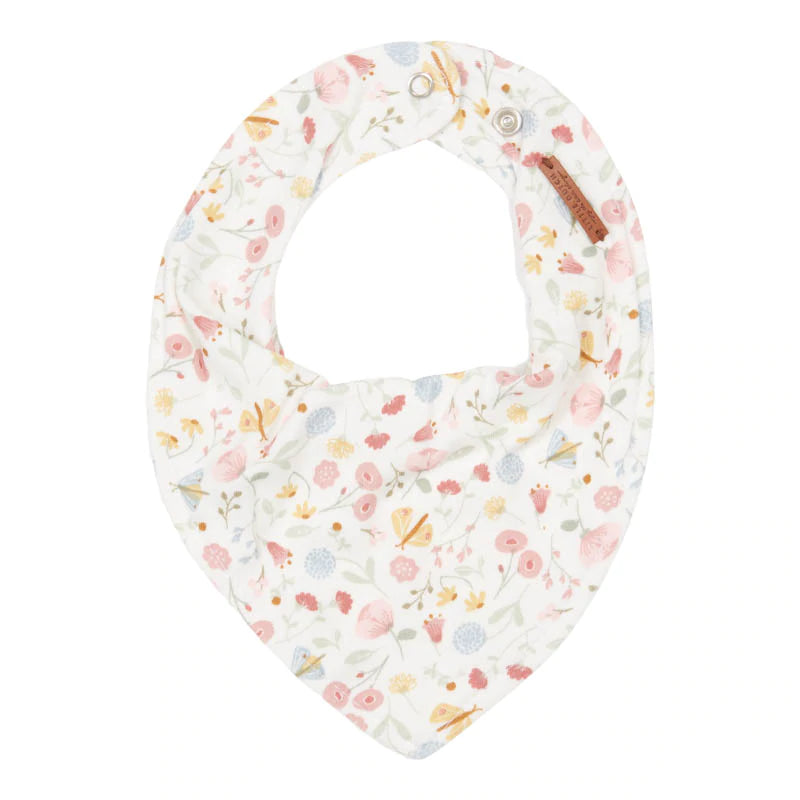 Little Dutch - Bandana Bib - Flowers & Butterflies - Mabel & Fox