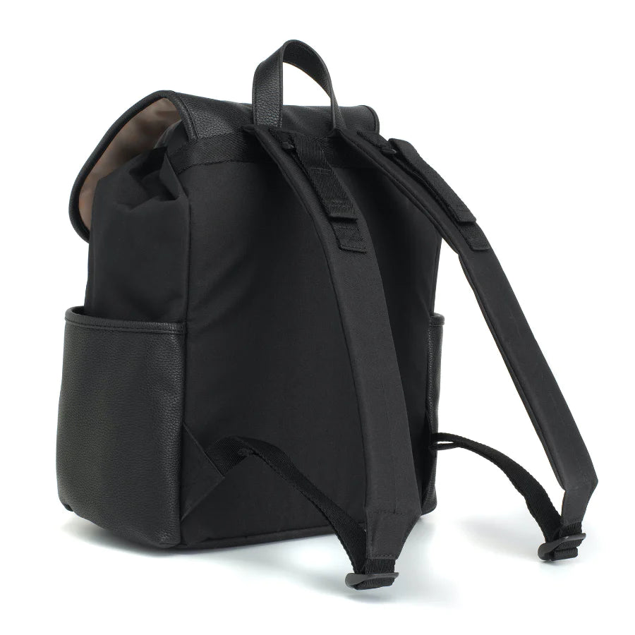 Babymel - Freddie Vegan Leather Backpack - Black