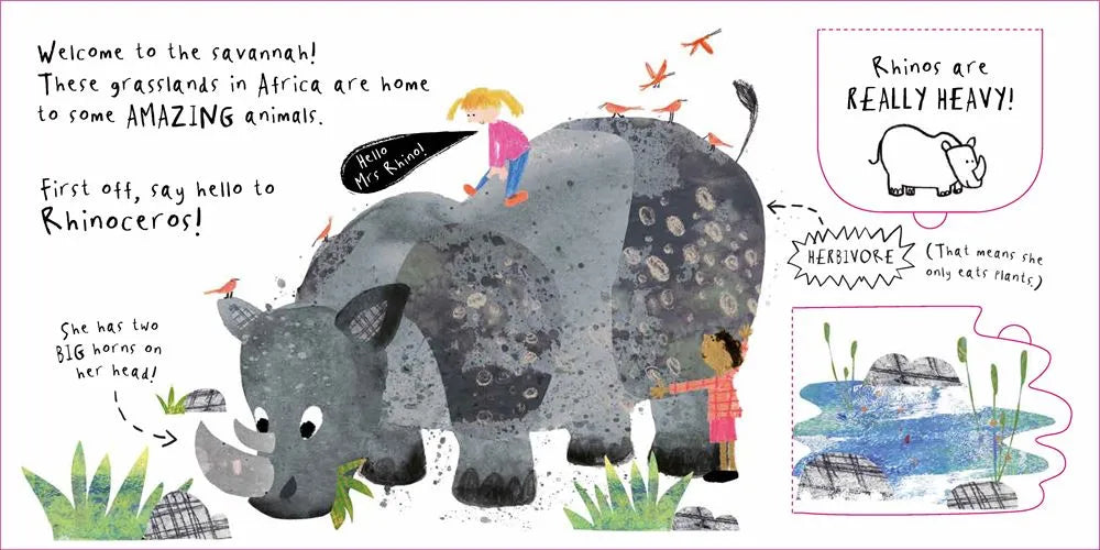 Hello, Mrs Elephant! By Sam Boughton - Mabel & Fox