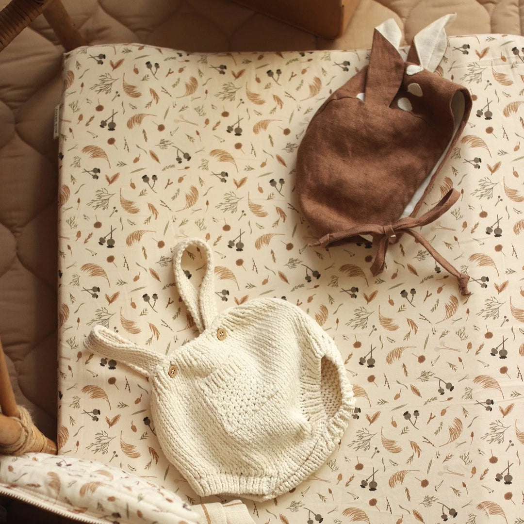 Avery Row - Baby Changing Cushion - Grasslands - Mabel & Fox