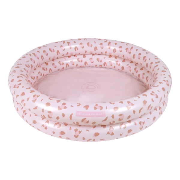 Swim Essentials - Inflatable Swimming Pool - Pink Leopard - 100cm - Mabel & Fox