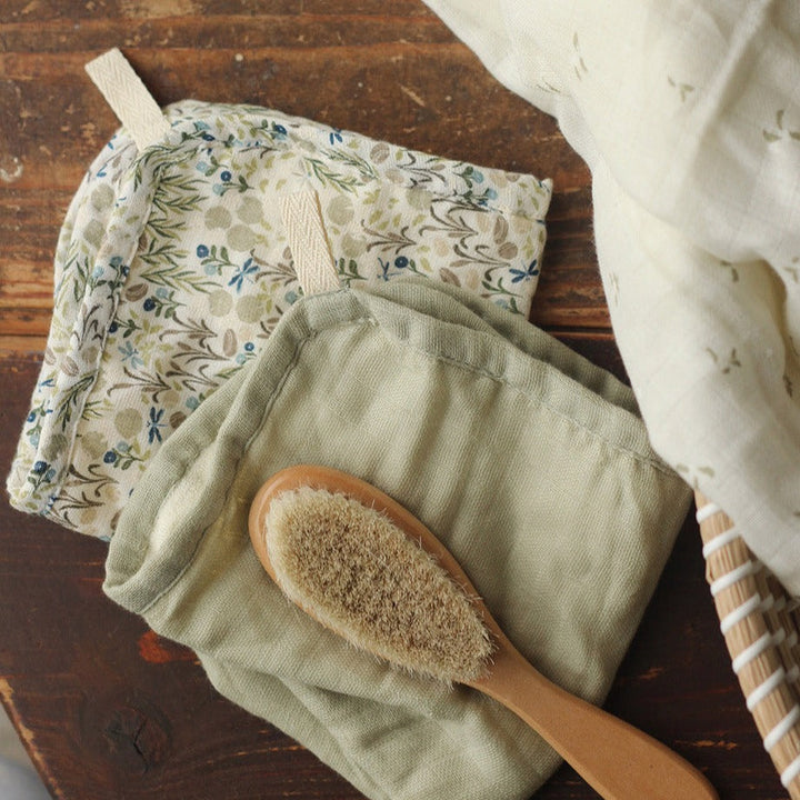 AVERY ROW - ORGANIC BABY & TODDLER WASHCLOTHS SET - RIVERBANK - Mabel & Fox