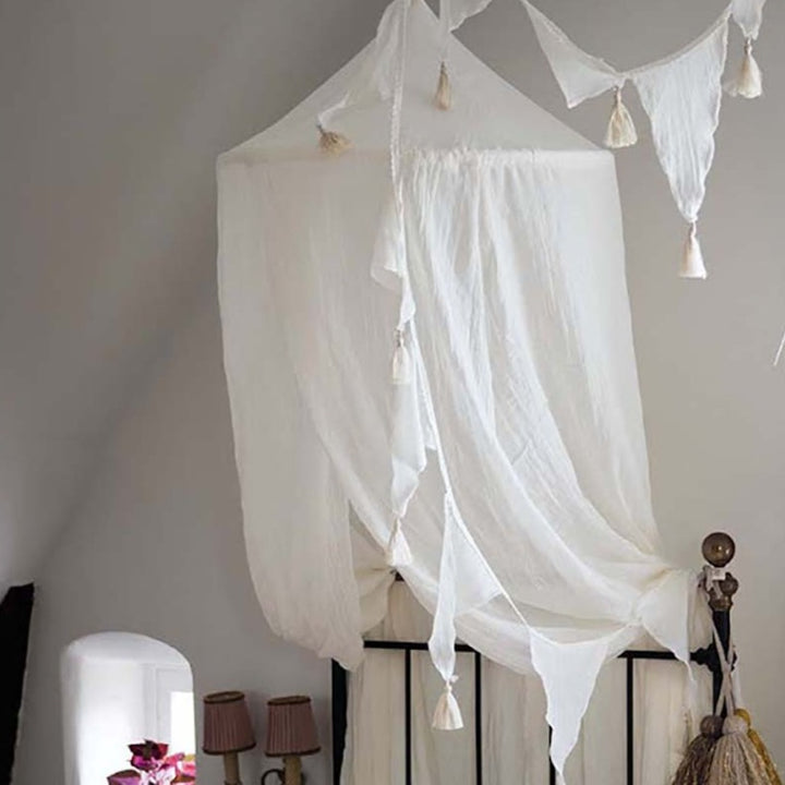 Jabadabado - Bed Canopy - White - Mabel & Fox