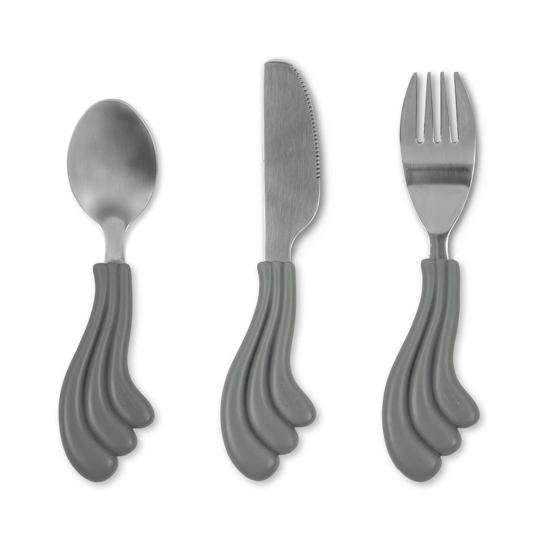 Konges Slojd - Wave Cutlery - Whale (3-piece)