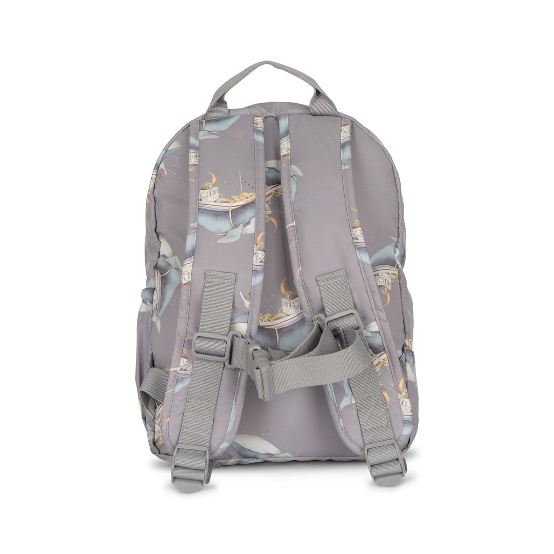 Konges Slojd - Rainy Kids Backpack Junior - Whale Boat