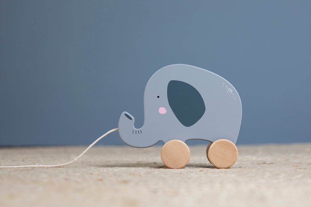 LITTLE DUTCH - PULL ALONG ELEPHANT - Mabel & Fox