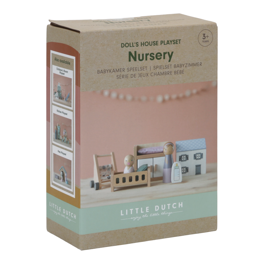 Little Dutch - Doll's House Playset - Nursery - Mabel & Fox