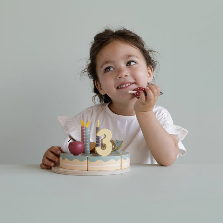 Little Dutch - Wooden birthday cake - Mabel & Fox