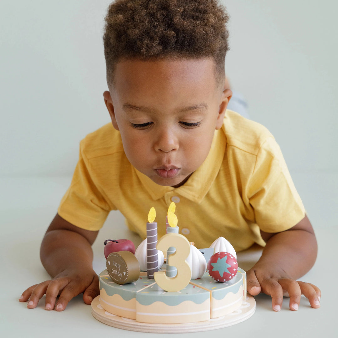 Little Dutch - Wooden birthday cake - Mabel & Fox