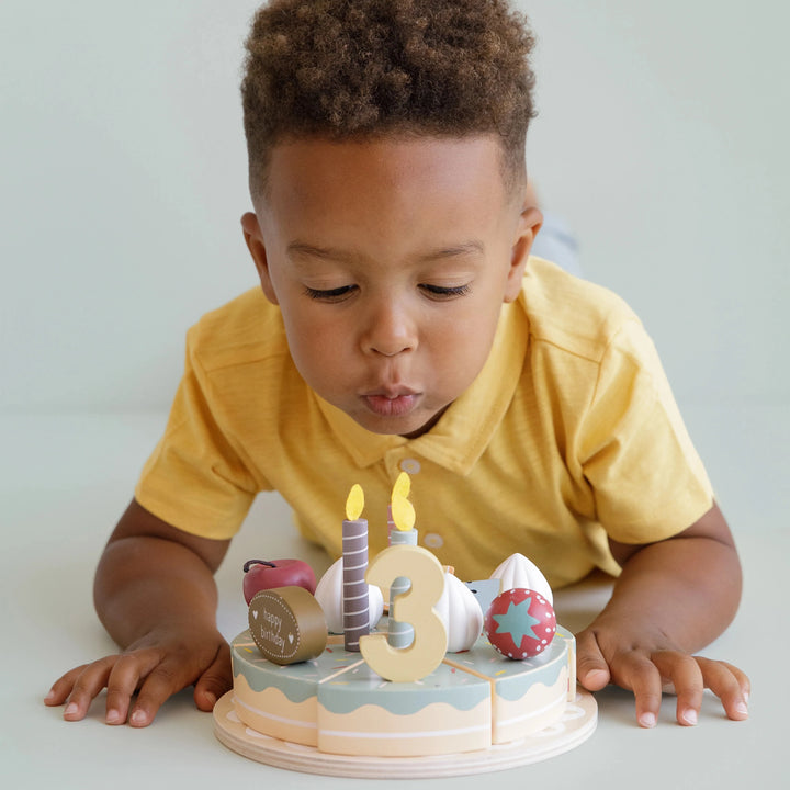 Little Dutch - Wooden birthday cake - Mabel & Fox