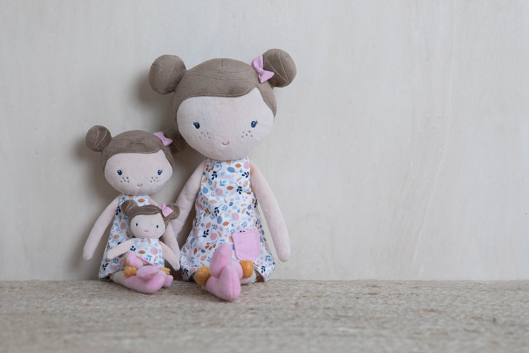 Little Dutch - Cuddle Doll - Rosa - 10 cm - Mabel & Fox