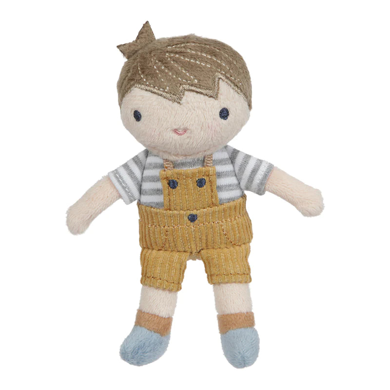 Little Dutch - Cuddle Doll - Jim- 10 cm - Mabel & Fox