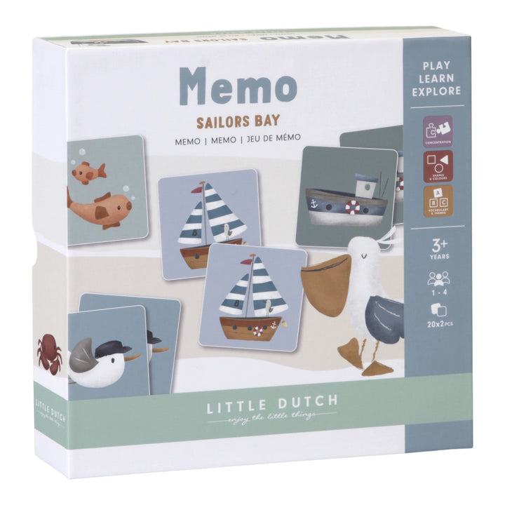 Little Dutch - Memo Game - Sailors Bay - Mabel & Fox