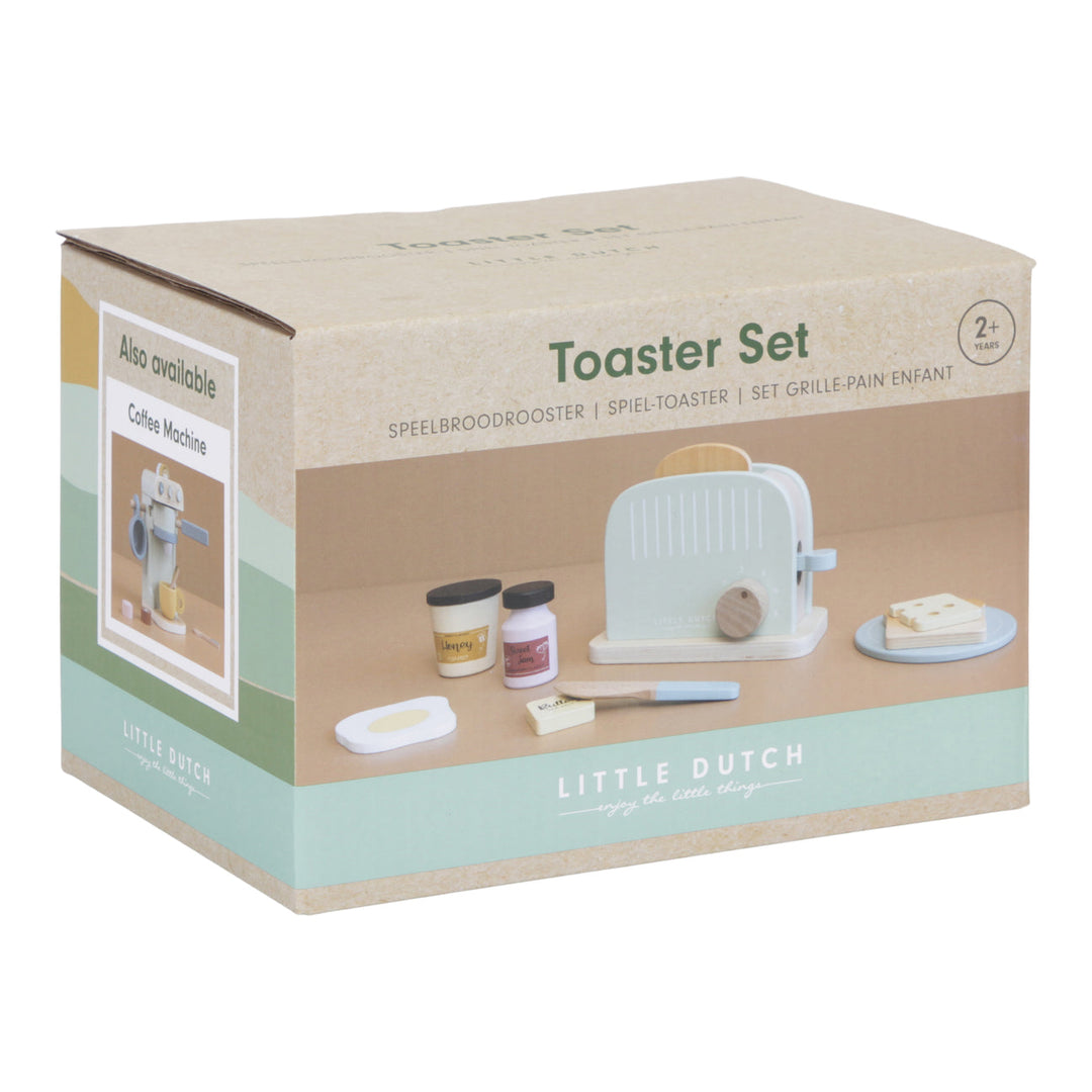 Little Dutch - Wooden Toaster Set