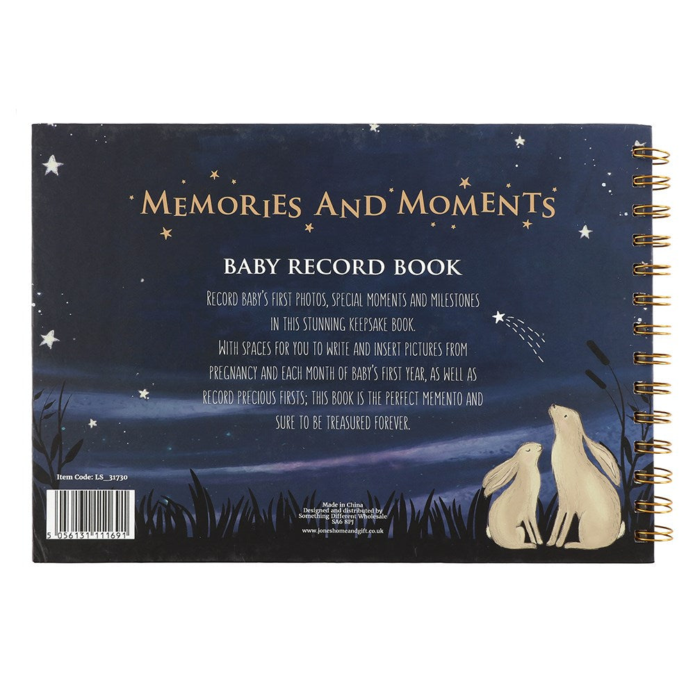 LOOK AT THE STARS BABY MEMORY BOOK - Mabel & Fox