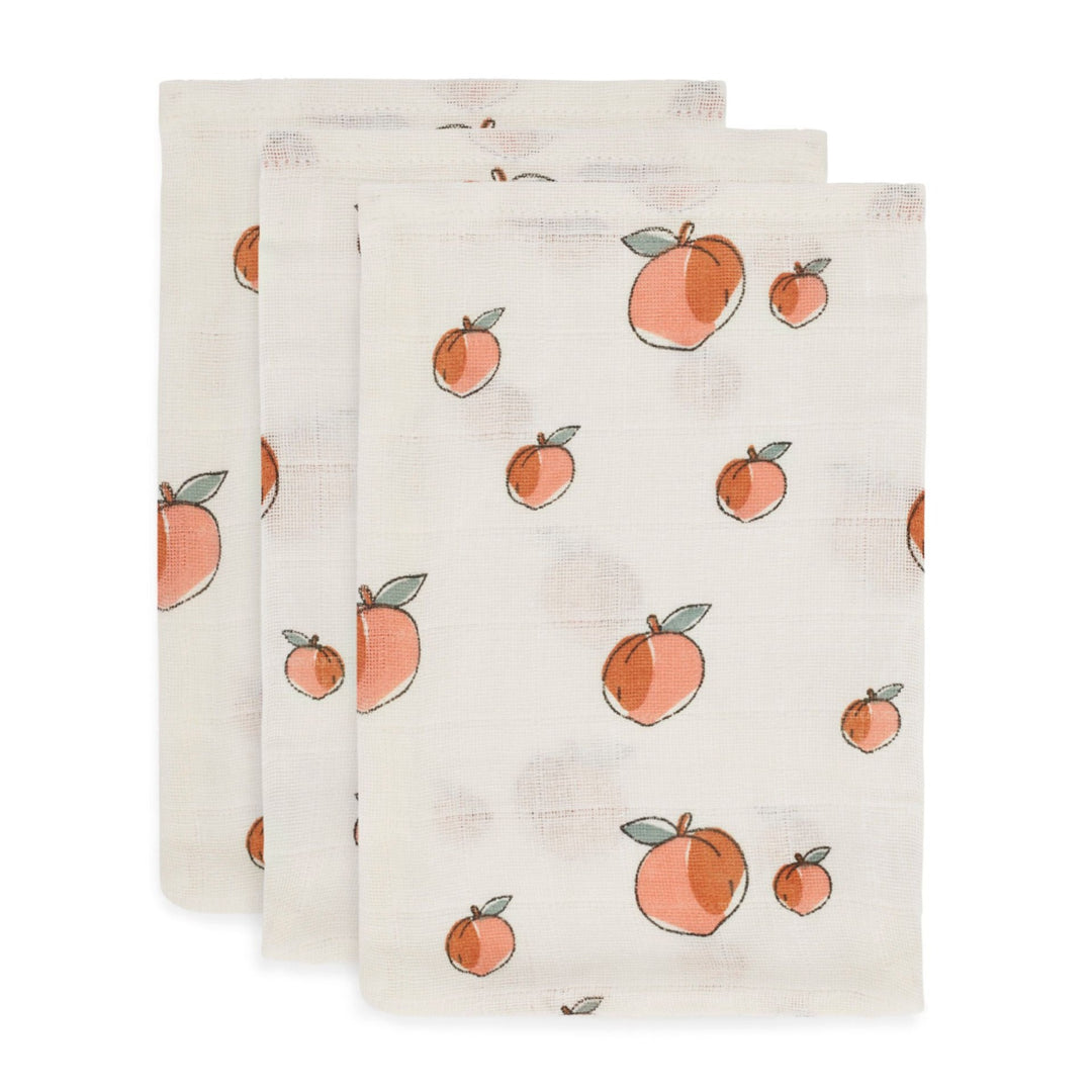 Jollein - Washcloth Set - Peach (3 Pack)