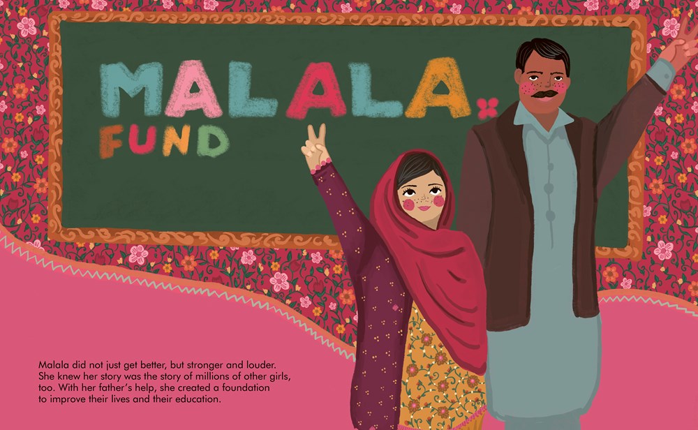 Little People, BIG DREAMS Books - Malala Yousafzai - Mabel & Fox