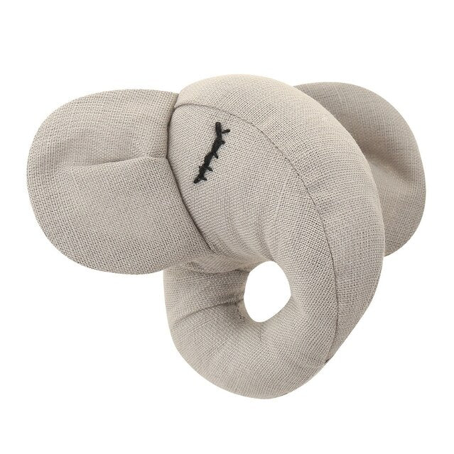 Mabel & Fox - Elephant Rattle - Grey